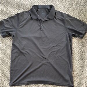 Nike Men's Charcoal Polo Shirt